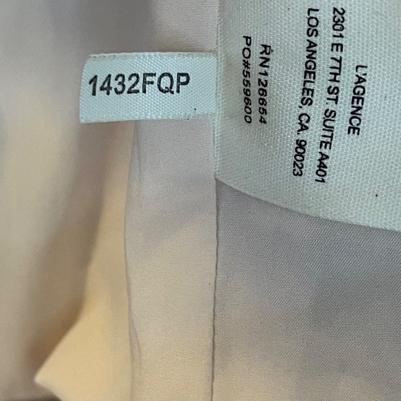 L'AGENCE Kenzie Tweed Blazer Petal - Picture 8 of 11